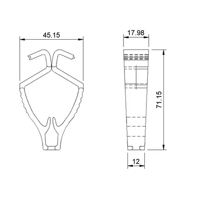 Kẹp giữ găng tay 3D (Glove Clip) - Phụ kiện bảo hộ gọn gàng, bền bỉ