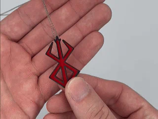 Berserk - Móc khóa / Dây chuyền Brand of Sacrifice - Image 2