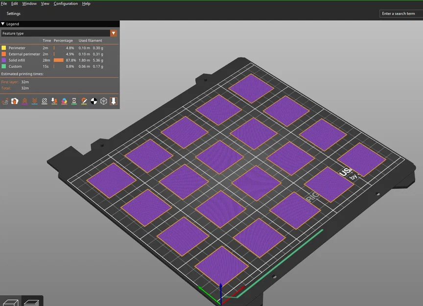 Hiệu chuẩn lớp đầu (First layer calibration) - Image 1