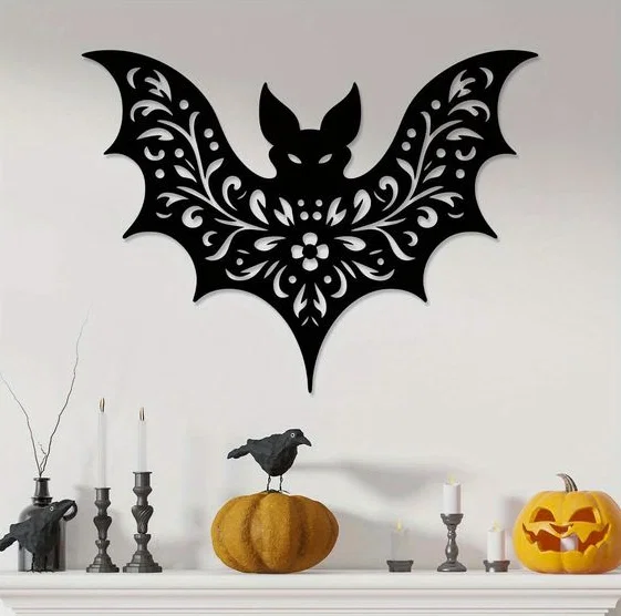 Mẫu trang trí 3D hình con dơi độc đáo cho lễ Halloween - Image 1