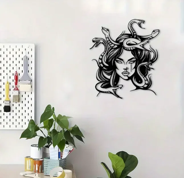 Tranh treo tường Medusa Gothic 3D - Tác phẩm nghệ thuật độc đáo - Image 1