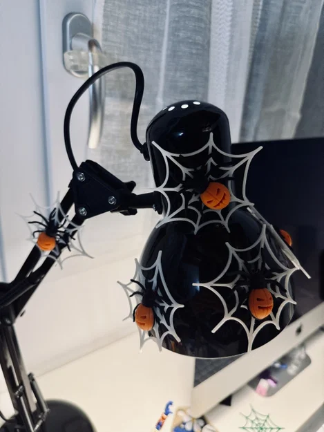 Nhện Nam Châm Halloween Độc Đáo - Phụ Kiện Trang Trí Tủ Lạnh 3D - Image 4