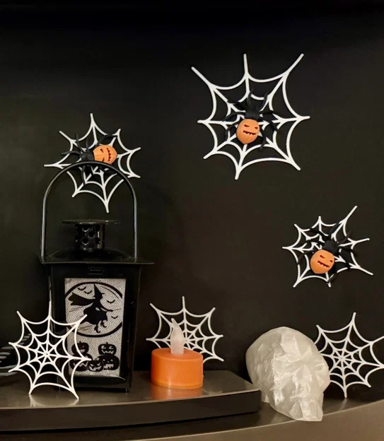 Nhện Nam Châm Halloween Độc Đáo - Phụ Kiện Trang Trí Tủ Lạnh 3D - Image 5
