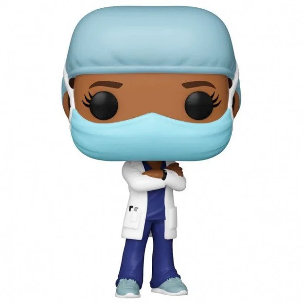 Mô hình 3D nhân vật y tá phong cách Funko Pop dễ thương - Image 1