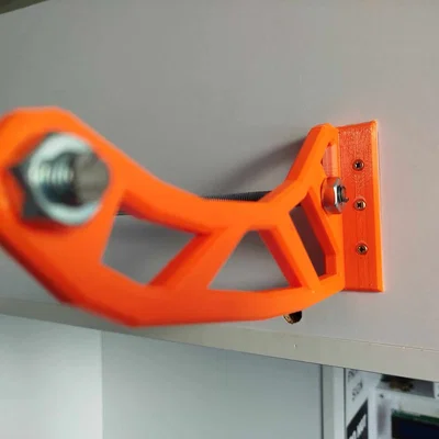 Giá treo cuộn nhựa 3D gắn tường tiện lợi