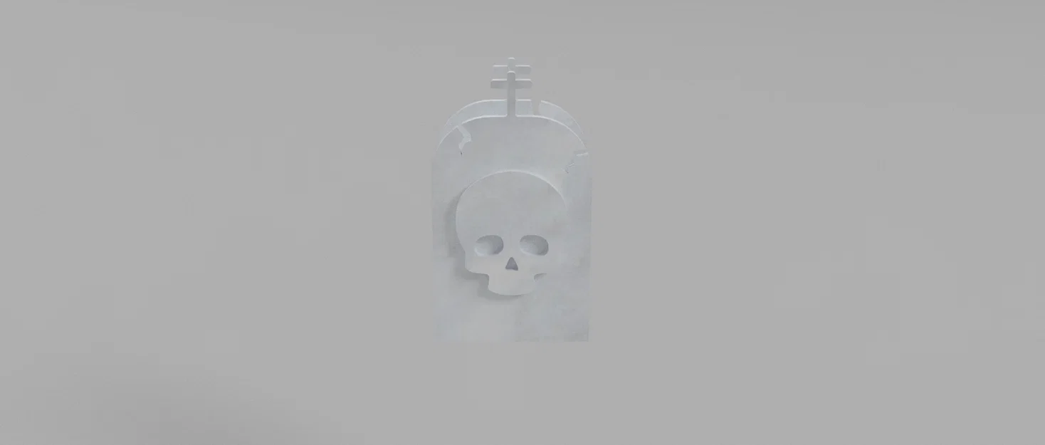 Kẹp Khăn Giấy Hình Bia Mộ (Halloween) - Image 2