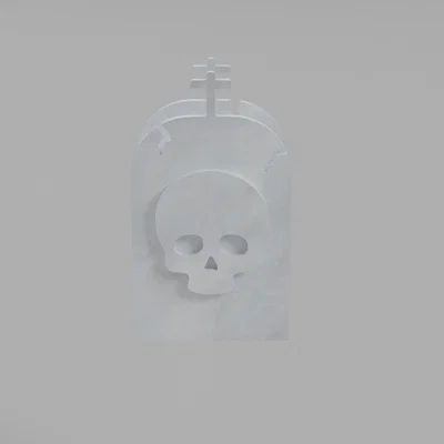 Kẹp Khăn Giấy Hình Bia Mộ (Halloween)