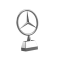Logo Mercedes dạng đứng (Mercedes logo, standing) - Thumbnail 1