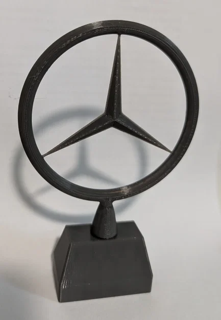 Logo Mercedes dạng đứng (Mercedes logo, standing) - Image 3