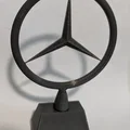 Logo Mercedes dạng đứng (Mercedes logo, standing) - Thumbnail 3