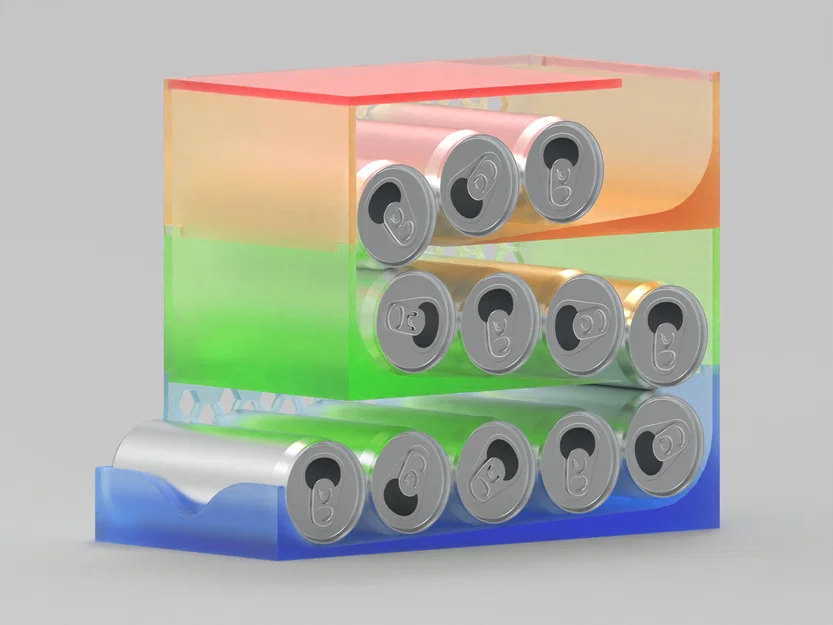 Bộ nhả lon xếp chồng Stackable Can Dispenser V2 - Image 2