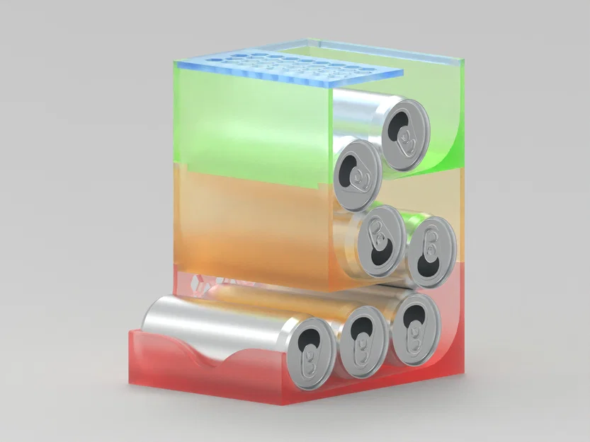 Bộ nhả lon xếp chồng Stackable Can Dispenser V2 - Image 12