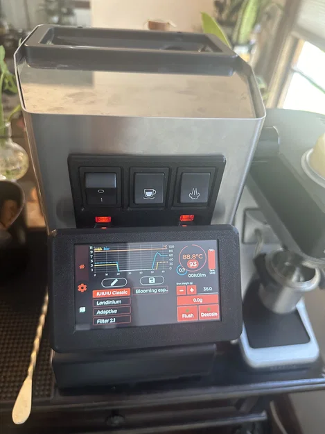 Ngàm gắn màn hình trước chỉnh góc Gen 3 Gaggiuino - NextMonday 4.3 Gaggia - Image 5