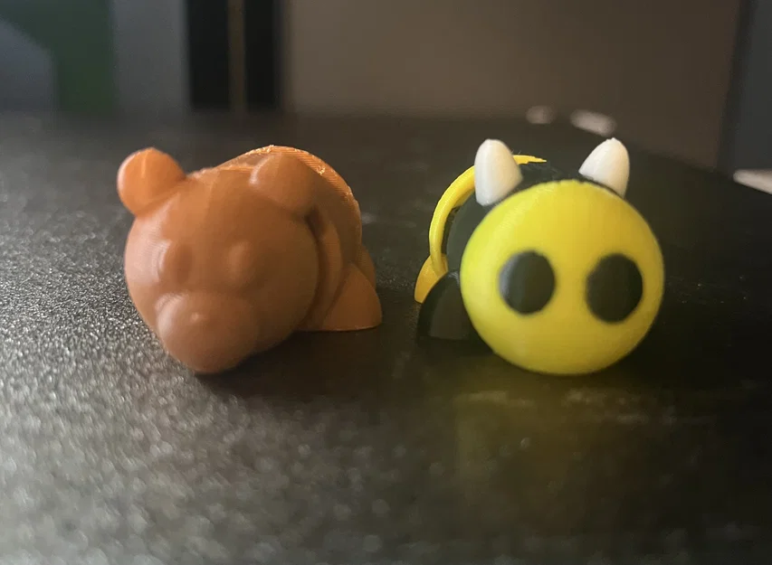 Mô hình gấu Articulated Bear và bộ sưu tập Mini Flexi in 3D - Image 1