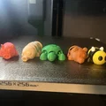 Mô hình gấu Articulated Bear và bộ sưu tập Mini Flexi in 3D - Thumbnail 3