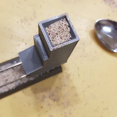 Dụng cụ rải đá ballast cho đường ray xe lửa mô hình TT và H0