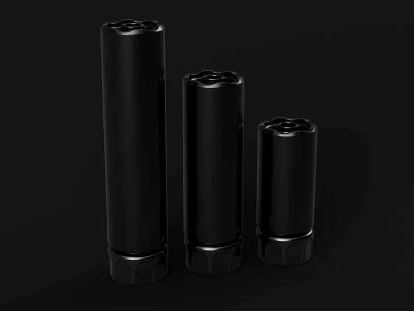Airsoft Suppressor SOCOM 2 Series 14x1 CCW - Image 1