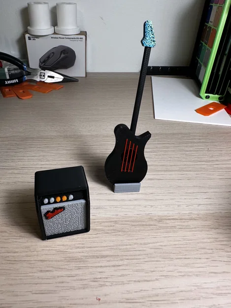 Chân đế Guitar mini cho mô hình Dummy 13 - Phụ kiện trang trí độc đáo - Image 2