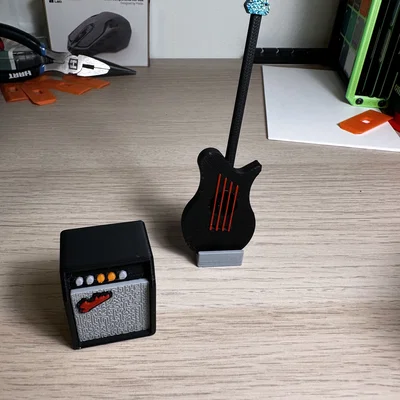 Chân đế Guitar mini cho mô hình Dummy 13 - Phụ kiện trang trí độc đáo