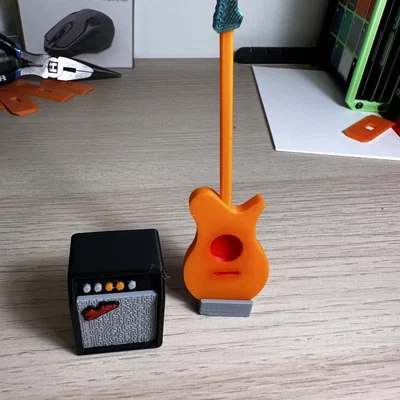Chân đế Guitar mini cho mô hình Dummy 13 - Phụ kiện trang trí độc đáo