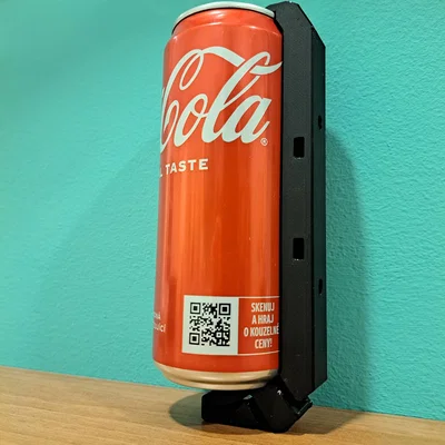 Ngàm gắn lon nước 330ml cho xe đạp (3D Printable)