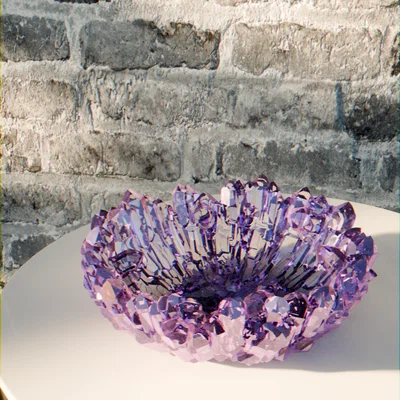 Crystal Bowl – Tô thiết kế pha lê