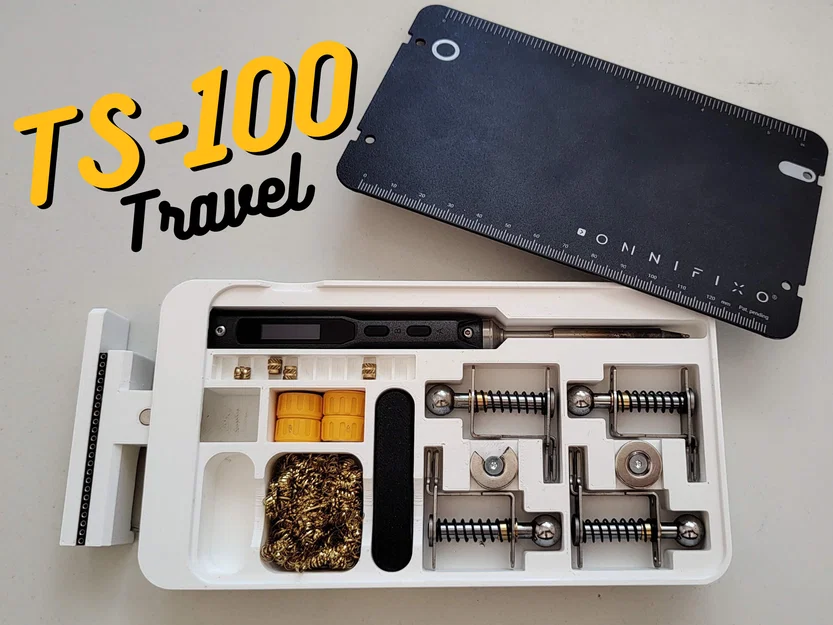 TS-100 Travelcase – Hộp đựng mỏ hàn TS-100/101 & Omnifixo - Image 1