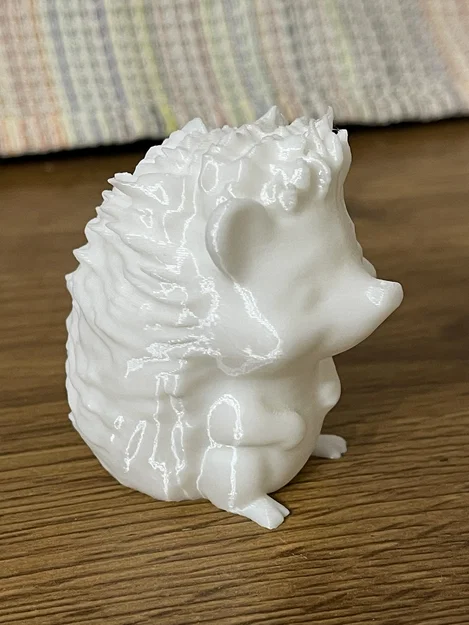 Mô hình chú nhím 3D đáng yêu từ AI - In không cần support - Image 1
