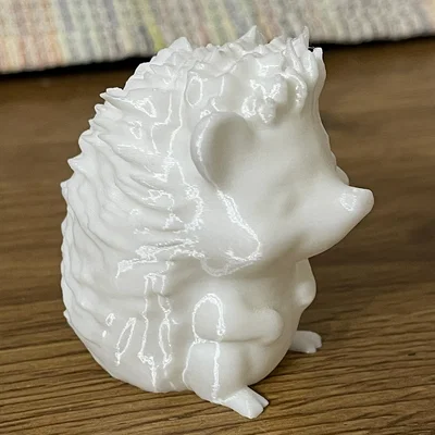 Mô hình chú nhím 3D đáng yêu từ AI - In không cần support