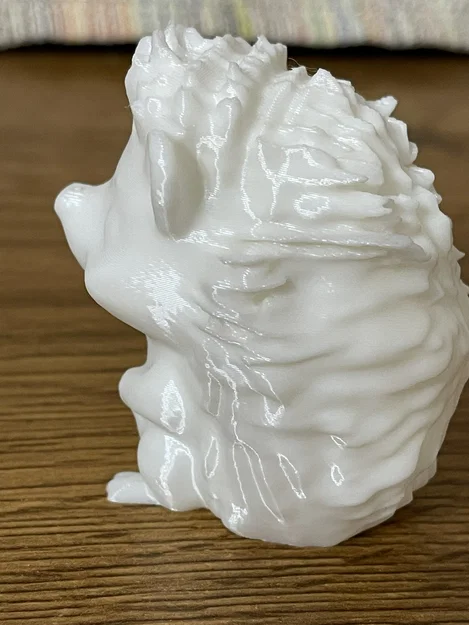 Mô hình chú nhím 3D đáng yêu từ AI - In không cần support - Image 3