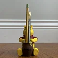 Ống cắm bút Winnie the Pooh đáng yêu - Mô hình in 3D trang trí bàn - Thumbnail 1