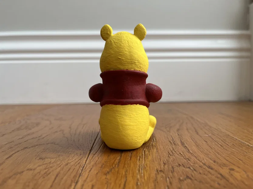 Ống cắm bút Winnie the Pooh đáng yêu - Mô hình in 3D trang trí bàn - Image 3