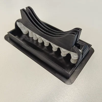 Khay 3D đựng tay cầm máy cà phê Senseo sạch sẽ, tiện lợi