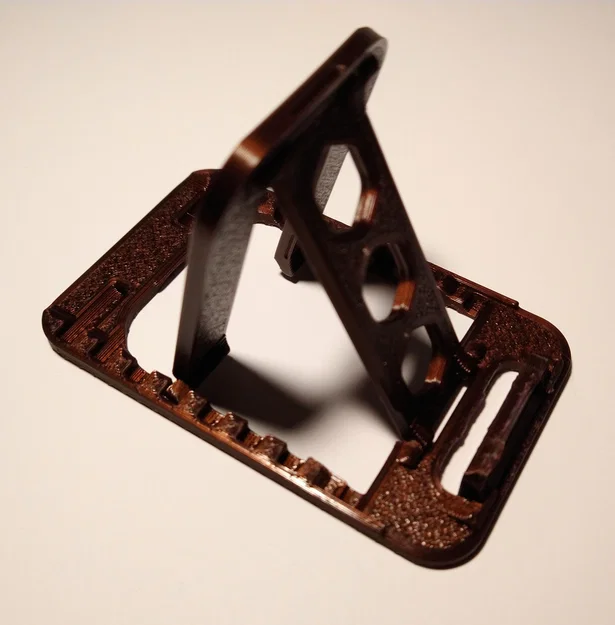 Chân đỡ Phone/Tablet bản remix cứng cáp hơn (print in place) - Image 2