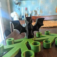 Mô hình chú dơi trang trí vòng nguyệt quế (Bat for Lego Wreath)