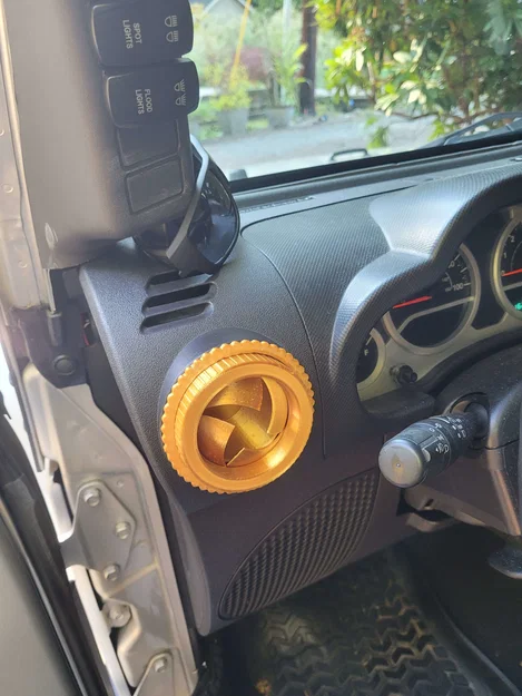 Hộp iris thay cửa gió Jeep JK (Jeep JK air vent iris box) - Image 1