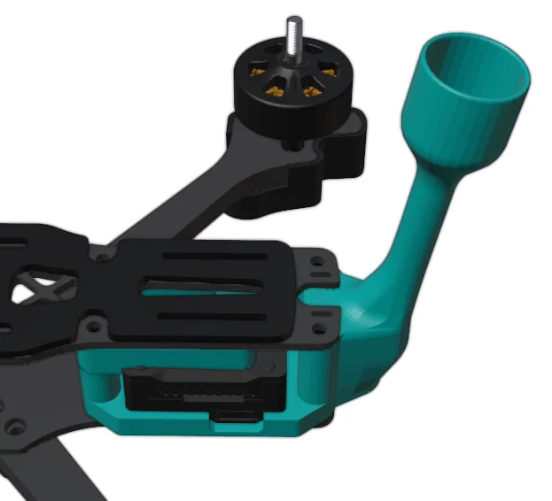 Giá đỡ DJI O3 Air Unit cho khung drone TBS SourceOne V5 - Image 5