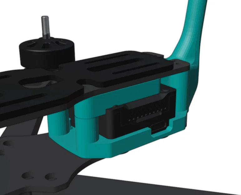 Giá đỡ DJI O3 Air Unit cho khung drone TBS SourceOne V5 - Image 7