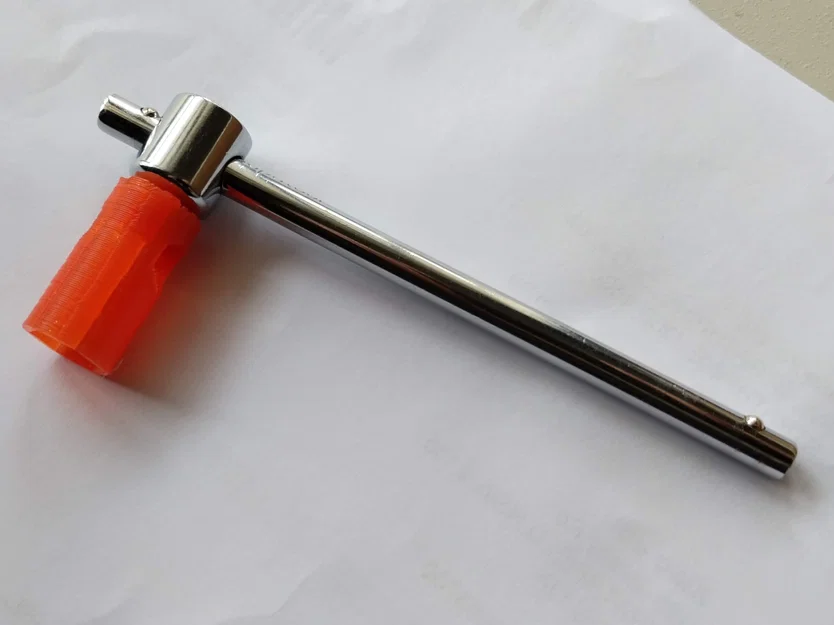 Đầu tuýp 10mm 1/4 inch in 3D hỗ trợ vặn linh kiện hẹp - Image 2