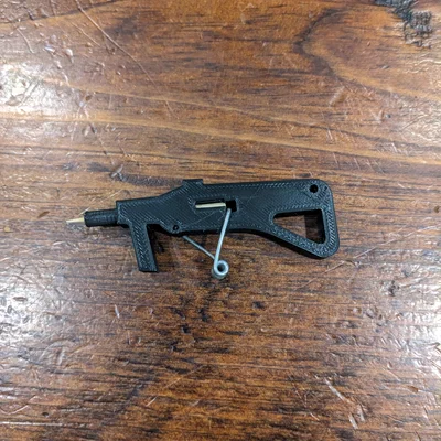 Mô hình súng bắn tăm giải trí in 3D cực kỳ thú vị