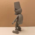 Mô hình 3D Zombie đội xô Plants vs. Zombies có khớp cử động - Thumbnail 5