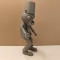 Mô hình 3D Zombie đội xô Plants vs. Zombies có khớp cử động - Thumbnail 7