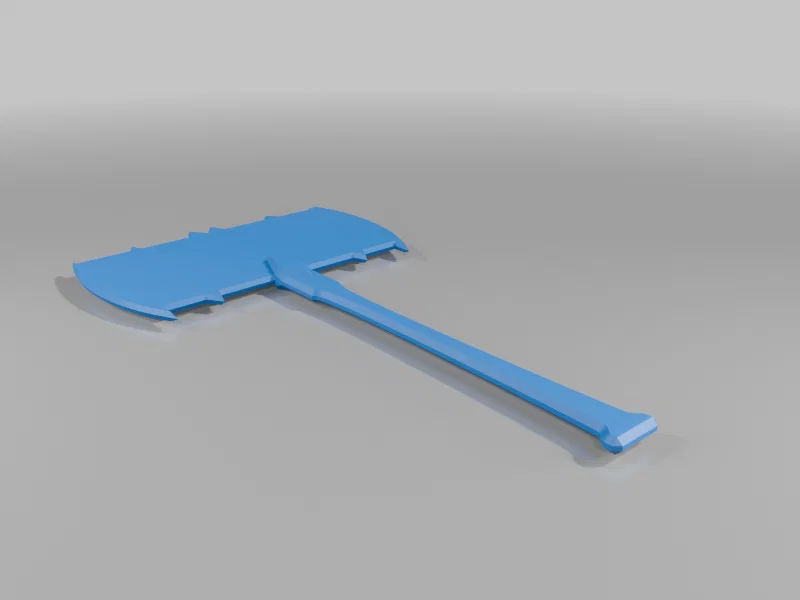 Mô hình rìu chiến Batman (Absolute Batman Comic) in 3D chi tiết - Image 2