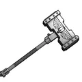 Mô hình Thunder Hammer 3D - Đạo cụ Cosplay ấn tượng - Thumbnail 1