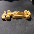 Mô hình xe đua F1 phong cách hoạt hình ngộ nghĩnh - Thumbnail 1