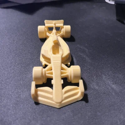 Mô hình xe đua F1 phong cách hoạt hình ngộ nghĩnh