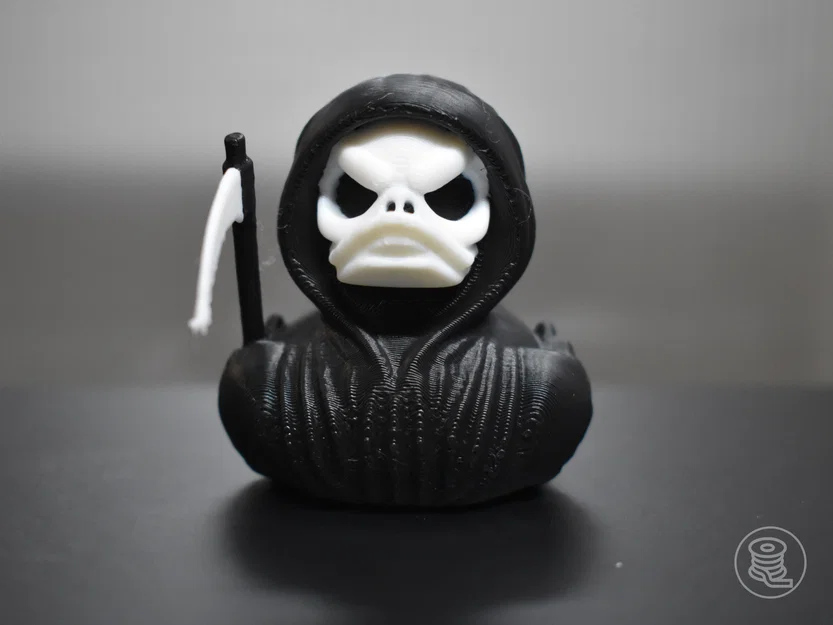 Mô hình in 3D vịt Thần chết Halloween Grim Reaper Duck cực ngầu - Image 2