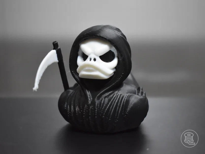 Mô hình in 3D vịt Thần chết Halloween Grim Reaper Duck cực ngầu - Image 4