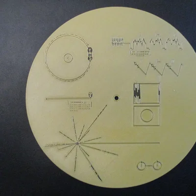 VOYAGER Golden Record (1977) - 2 Mặt