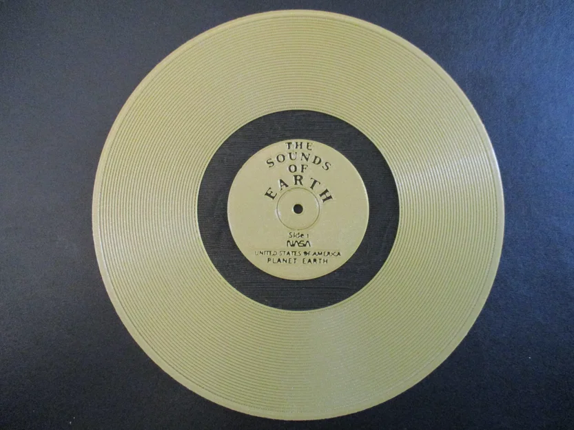 VOYAGER Golden Record (1977) - 2 Mặt - Image 3